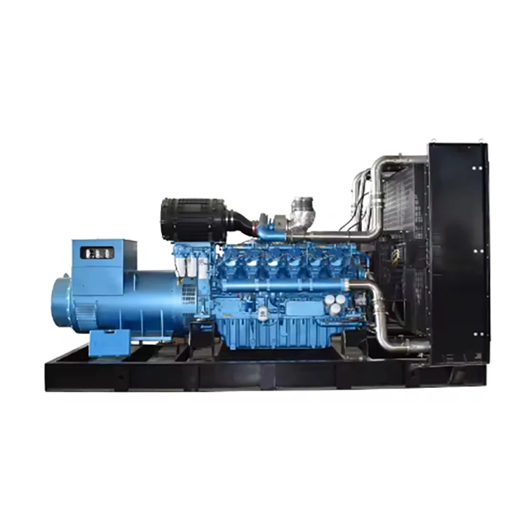 100 kW dieselgenerator met open frame